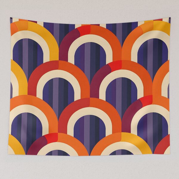 Item preview, Abstract Symmetric Retro Pattern designed and sold by CoolMantras.