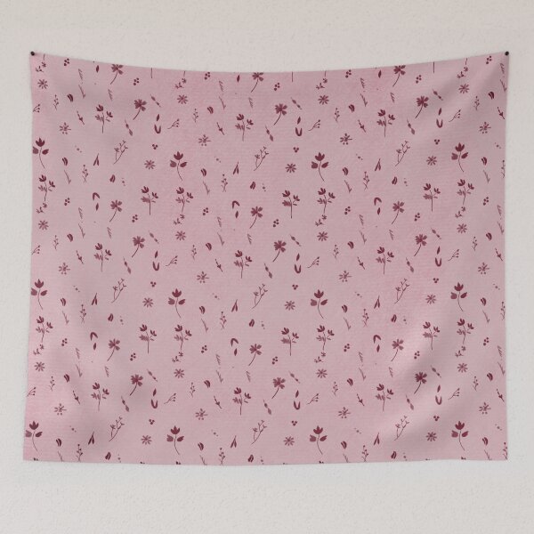 Item preview, Whispy Cranberry, Pink Floral Pattern designed and sold by Our Bible Journey.