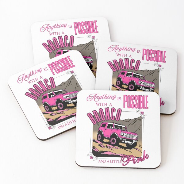 Item preview, With a Bronco and Pink designed and sold by Craftonmegan.