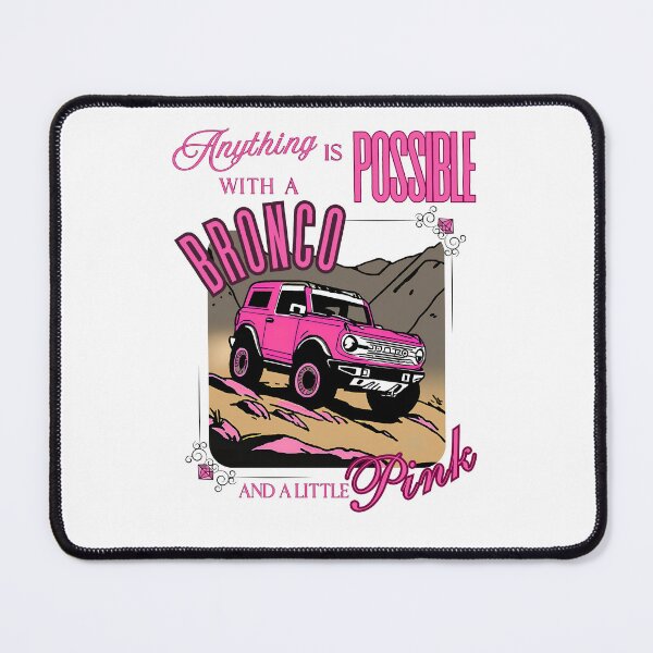 Item preview, With a Bronco and Pink designed and sold by Craftonmegan.