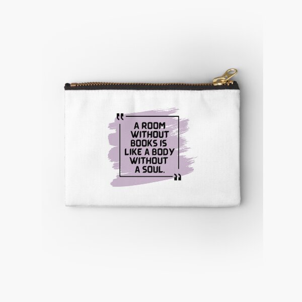 Item preview, A Room Without Books is Like a Body Without a Soul Quote designed and sold by CMB-Editing.