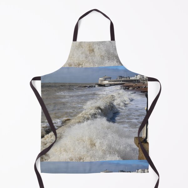 Item preview, Waves crashing below the pier designed and sold by pinkal.