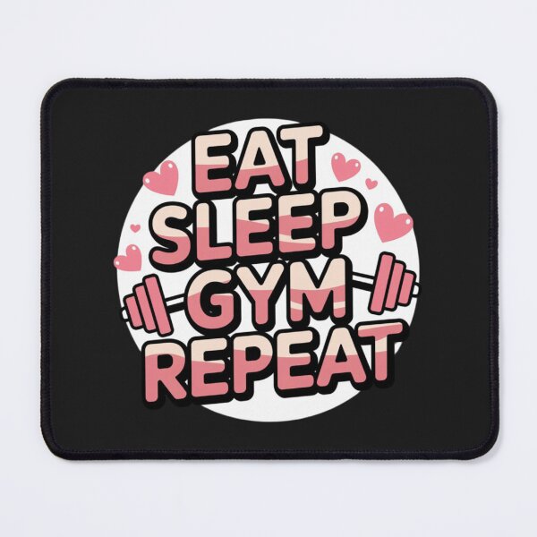 Item preview, Eat, Sleep, Gym, Repeat designed and sold by 123ks.