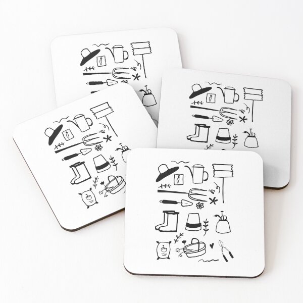 Item preview, Minimalist Garden Sketches: Elegant Black & White Art designed and sold by RM-Journey.