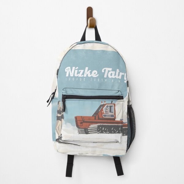 Item preview, Retro skier in the Tatra mountains - Nízke Tatry designed and sold by WHTDG.