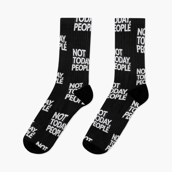 Item preview, Not today, people designed and sold by Mateusz Majcherek.
