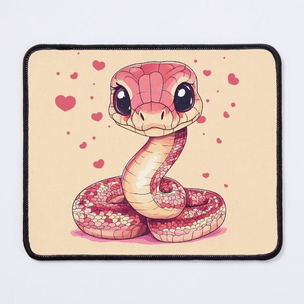 Item preview, Red Snake Valentine's Day designed and sold by LarkspurAndTea.