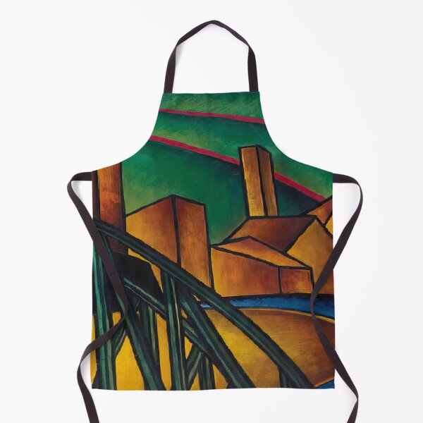 Item preview, Landscape With Bridge At Óbuda Hajógyár László Moholy-nagy designed and sold by irynaartbyim.