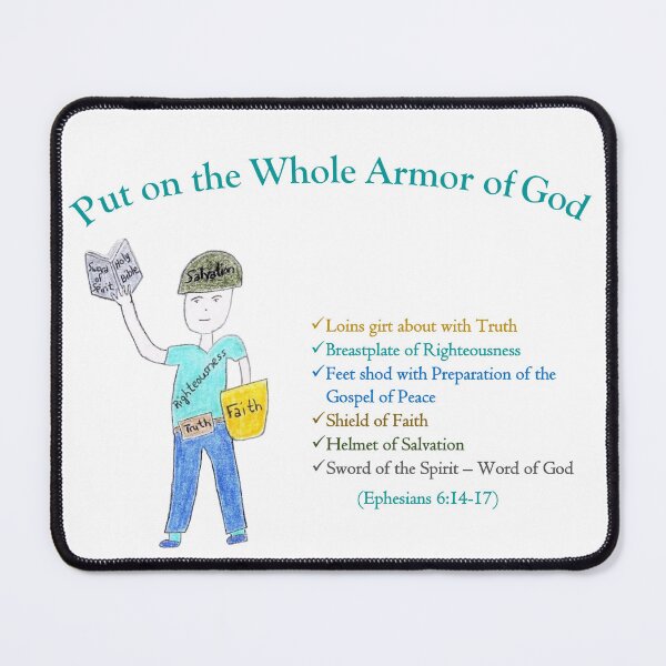 Item preview, Ephesians Man (Whole Armor of God) designed and sold by DeeDeee1970.