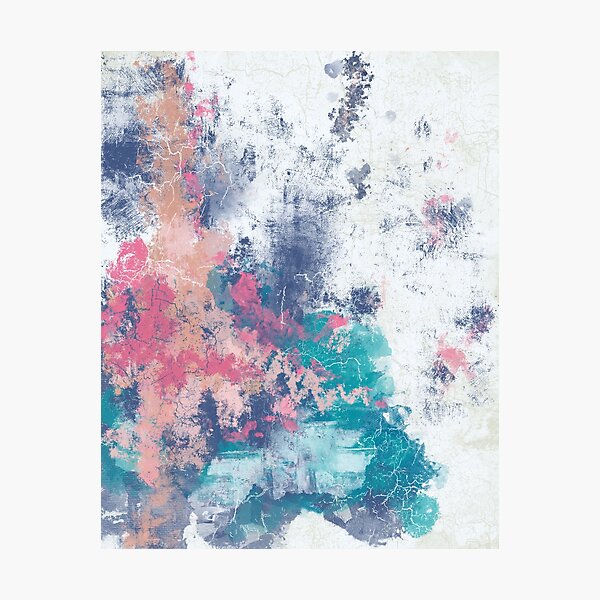 Item preview, Winter Calm - Textured Abstract Painting designed and sold by Printpix.
