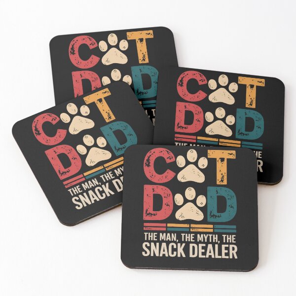 Item preview, Cat Dad The Man The Myth The Snack Dealer Tee, Best Cat Dad Ever Tee, Cat Dad shirt, Pet Lover Tee, Cat Lover Tee, Cat Owner T-shirt, Snack Dealer Tee designed and sold by TrendPrinter.