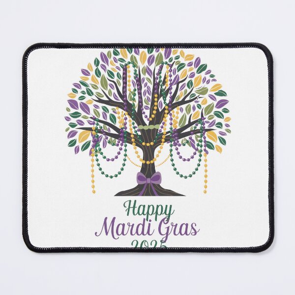 Item preview, Mardi Gras Bow, Fleur De Lis, Retro Mardi Gras designed and sold by FunnyShop4you.