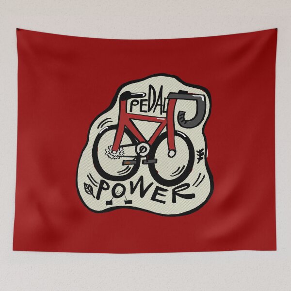 Item preview, Pedal Power - Cycling Motif designed and sold by lnewlfuk.