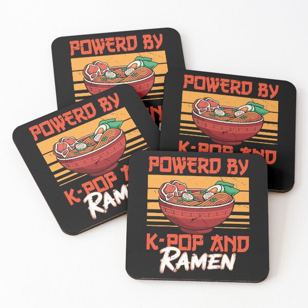 Item preview, Powered by K-pop and Ramen - Kpop Merch Merchandise designed and sold by Hochiedesign.