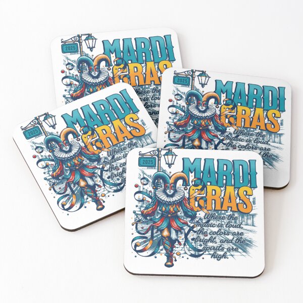 Item preview, Mardi Gras Street Scene  designed and sold by NorfolkHouseLLC.