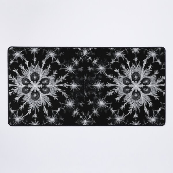 Item preview, Winter Snowflake Fractal Symmetry Pattern designed and sold by Traloch O'Laoi.