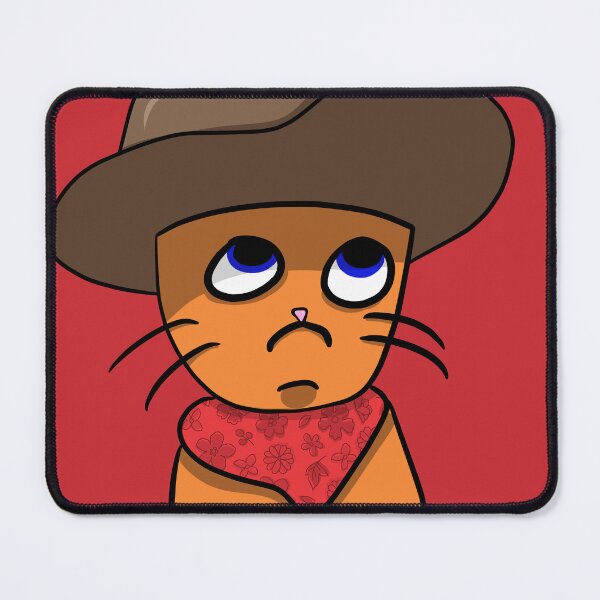 Item preview, Cowboy Cat designed and sold by SillyHippieGirl.