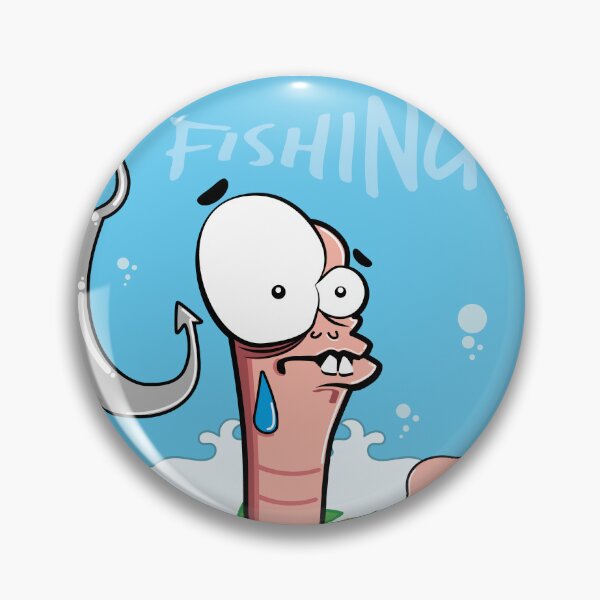 Item preview, Fishing Worms - A Comical Twist on Bait designed and sold by Caramel-Dog.