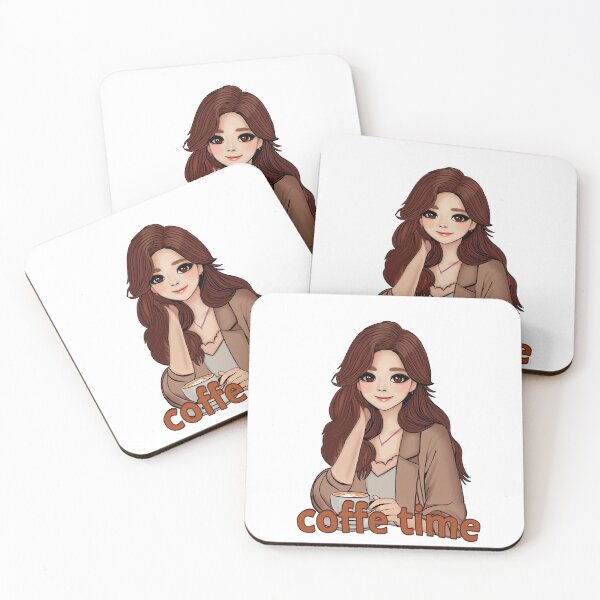 Item preview, Coffe time girl designed and sold by ArbuzWorldz.