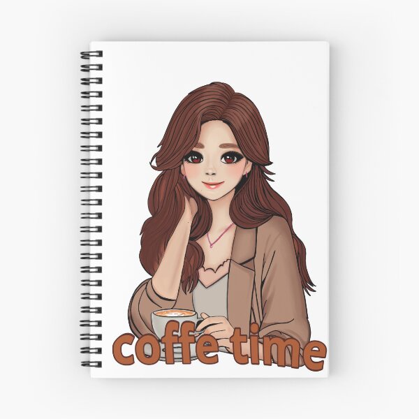 Item preview, Coffe time girl designed and sold by ArbuzWorldz.