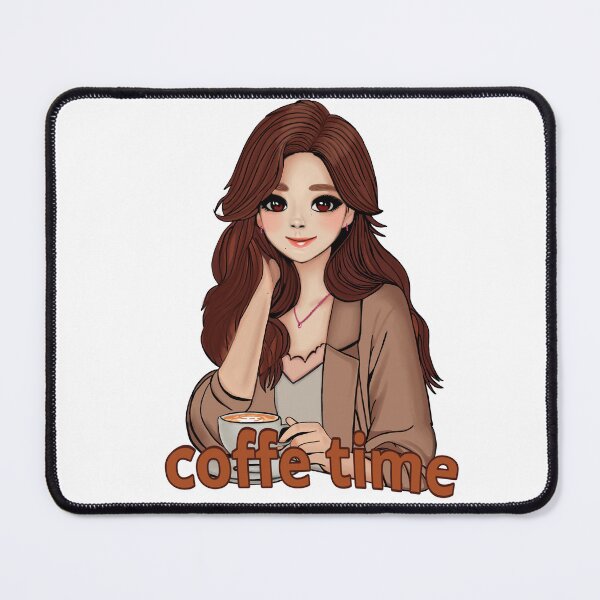 Item preview, Coffe time girl designed and sold by ArbuzWorldz.