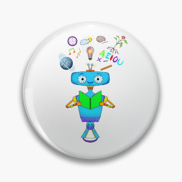 Item preview, Robot Reading designed and sold by daphsam.