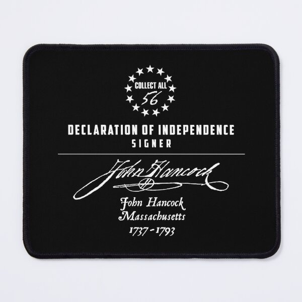 Item preview, John Hancock Declaration Of Independence designed and sold by twHistory.