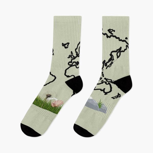 Item preview, World Map: Earth and Flowers T-shirts designed and sold by SoundsoftheSun.