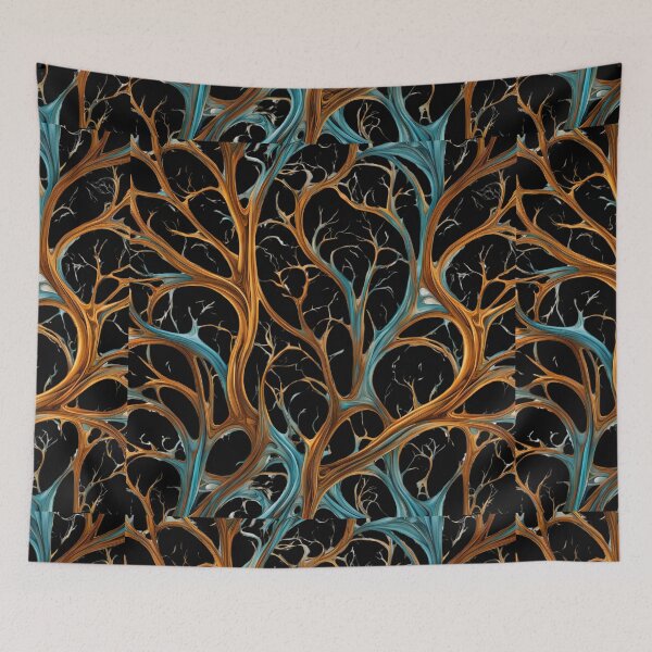 Item preview, Fractal Tree Branching Pattern designed and sold by Traloch O'Laoi.