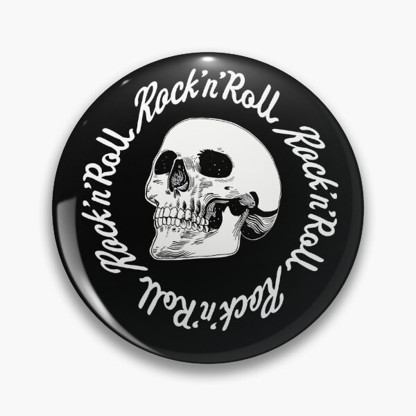 Item preview, Rock ‘N’ Roll! Skull designed and sold by Haunted Crafts.