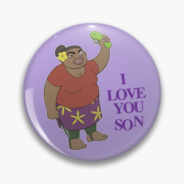 Item preview, Mrs Tapili.  I Love You Son! designed and sold by The bro'Town Shop.