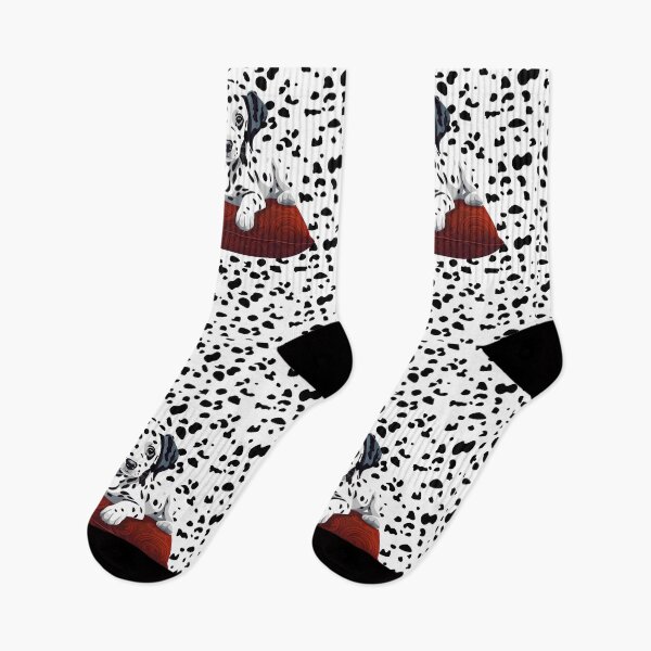 Item preview, Dalmatian Dog Puppy On Red Pillow White Background designed and sold by Ciervo Primavera.