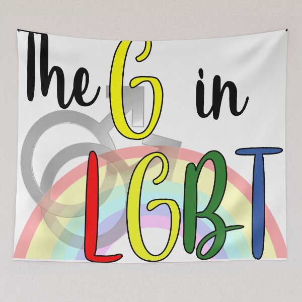 Item preview, The G in LGBT designed and sold by BELLOBORDO.