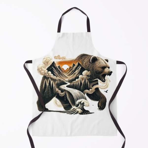 Item preview, Bear tshirt designed and sold by Wandering Threads.
