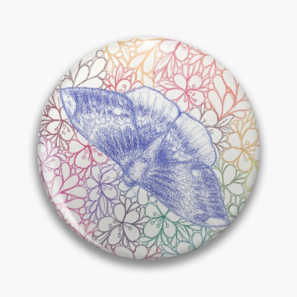 Item preview, Metamorphosis of Fears : Unique Moths Among Rainbow Flowers designed and sold by SonoSonoStudio.