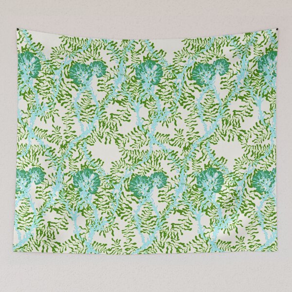 Item preview, Seaweed & Coral - Green designed and sold by EKeener.