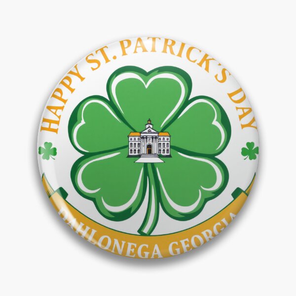 Item preview, Happy St. Patrick's Day, Dahlonega, Georgia designed and sold by positiveimages.