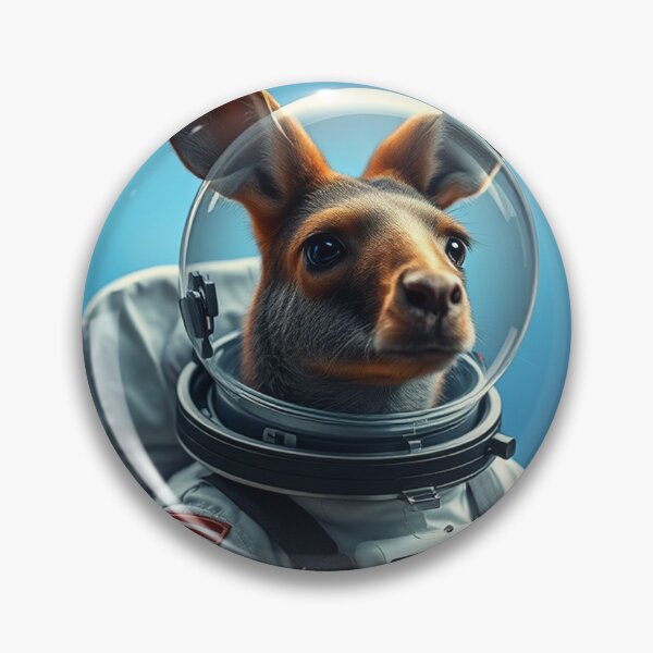 Item preview, Funny Australian Kangaroo Astronaut designed and sold by Skye Ryan-Evans.