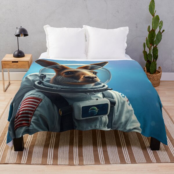 Item preview, Funny Australian Kangaroo Astronaut designed and sold by Skye Ryan-Evans.