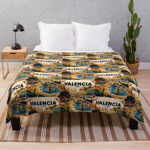 Item preview, Valencia Spain Vintage Travel Tourism designed and sold by TravelersGems.