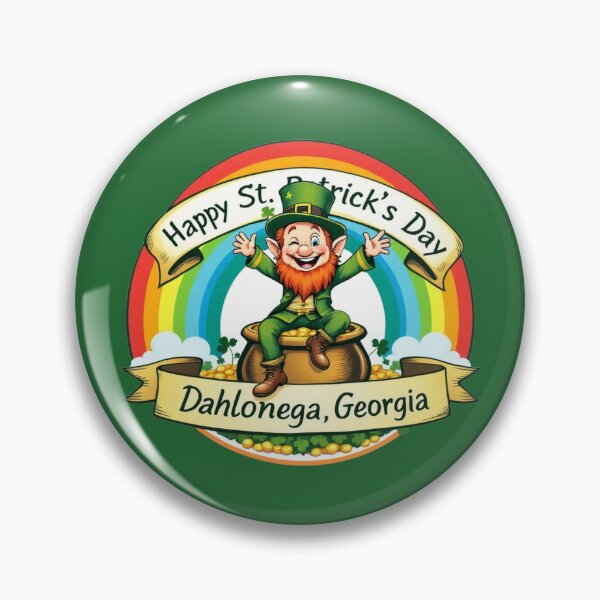 Item preview, Happy St. Patrick's Day, Dahlonega, Georgia designed and sold by positiveimages.