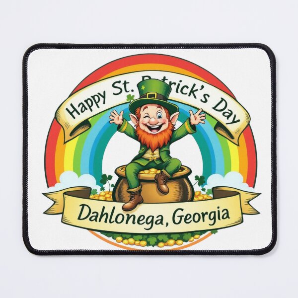 Item preview, Happy St. Patrick's Day, Dahlonega, Georgia designed and sold by positiveimages.