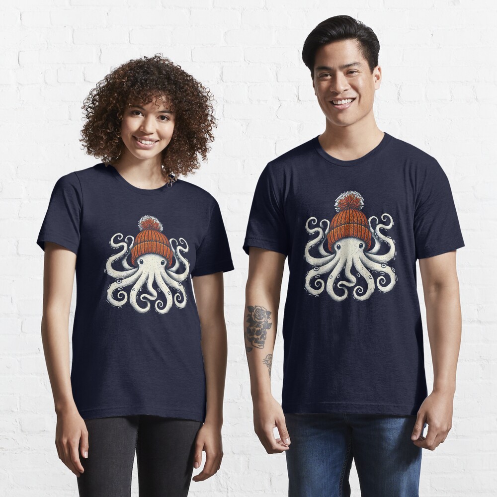 Vista previa del artículo con la obra «Camiseta esencial», diseñado y vendido por aronoc.