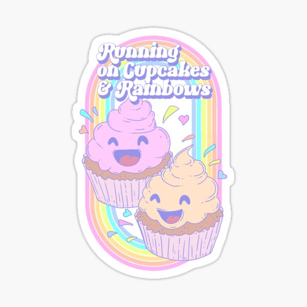 Artikel-Vorschau von Cupcakes und Regenbögen, designt und verkauft von Jess.a.creates.
