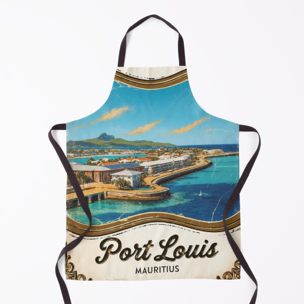 Item preview, Greetings from Port Louis Mauritius Vintage Travel Retro Postcard Design designed and sold by TravelPostcardGems.