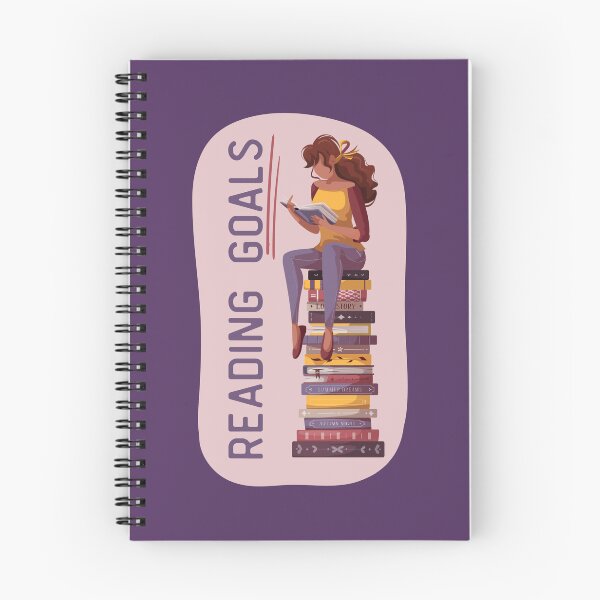 Aperçu de l'œuvre Une femme assise sur sa liste de livres à lire créée et vendue par CMB-Editing.