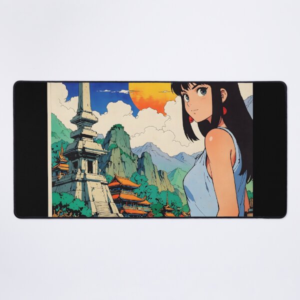 Item preview, Vientiane Laos Retro Anime Girl 80s Vintage Travel designed and sold by Retro-Anime9.