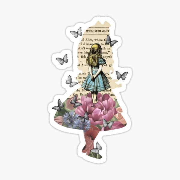 Item preview, Alice In Wonderland Magical Garden - Vintage Book designed and sold by maryedenoa.