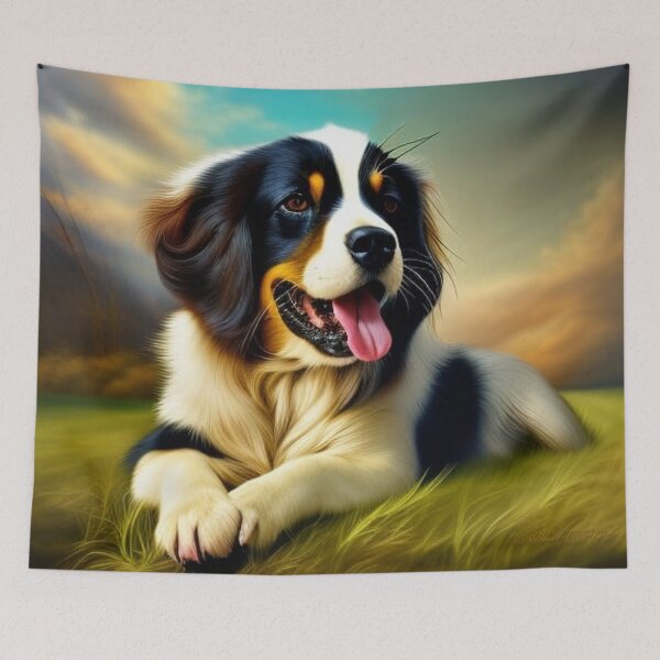 Item preview,  "A painting of a magnificent dog." designed and sold by CHRIST5000.