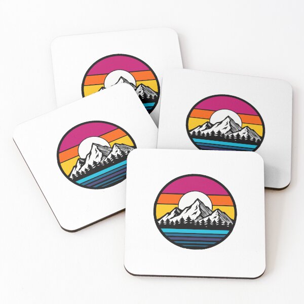 Artikelvorschau, 4WD Adventure: Retro Mountain Stripes for Outdoor Lovers entworfen und verkauft von Timegraf.